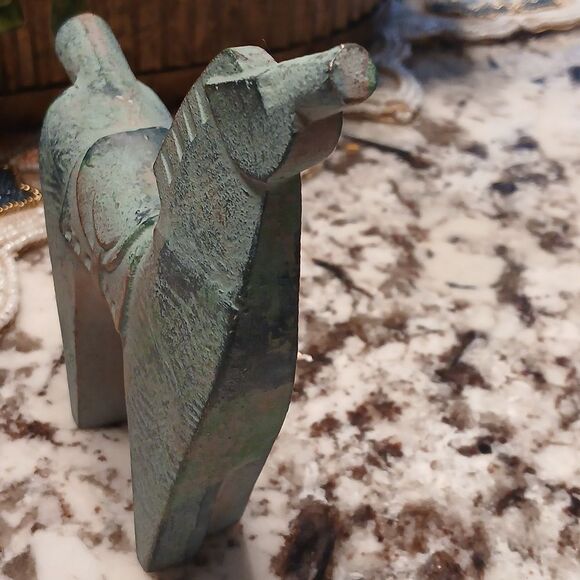 Vintage Sotaro Saegusa Cast Iron Horse - Picture 4 of 5